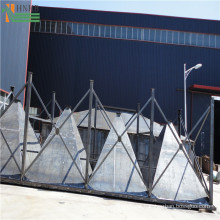 Multi-barrel ceramic dust collector for hot air furnace